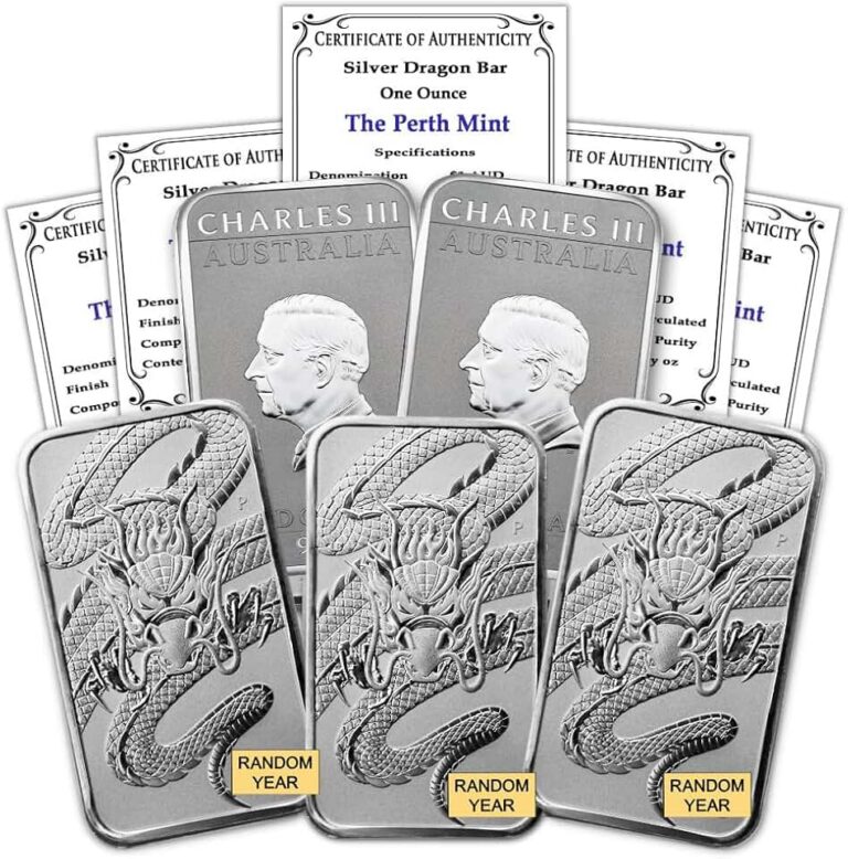 Perth Mint Silver Bars
