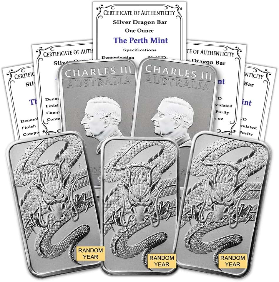 Perth Mint Silver Bars