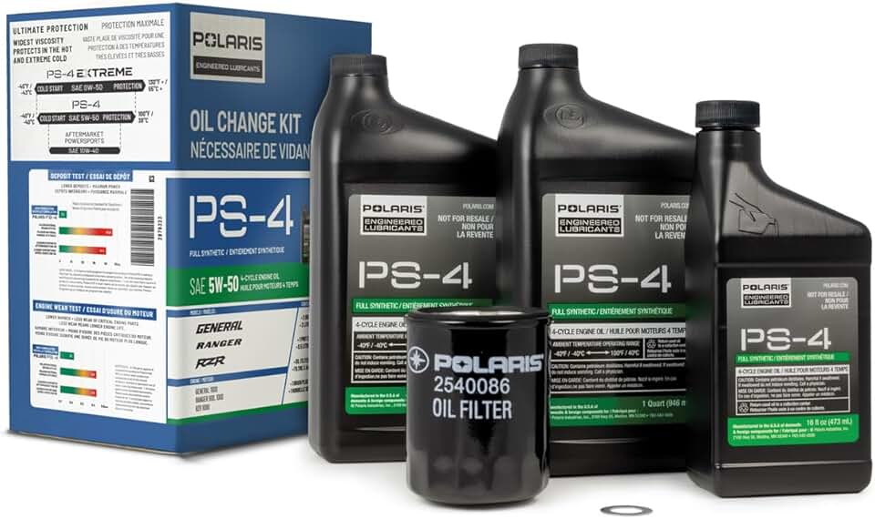 Polaris PS4 Oil Change Kit