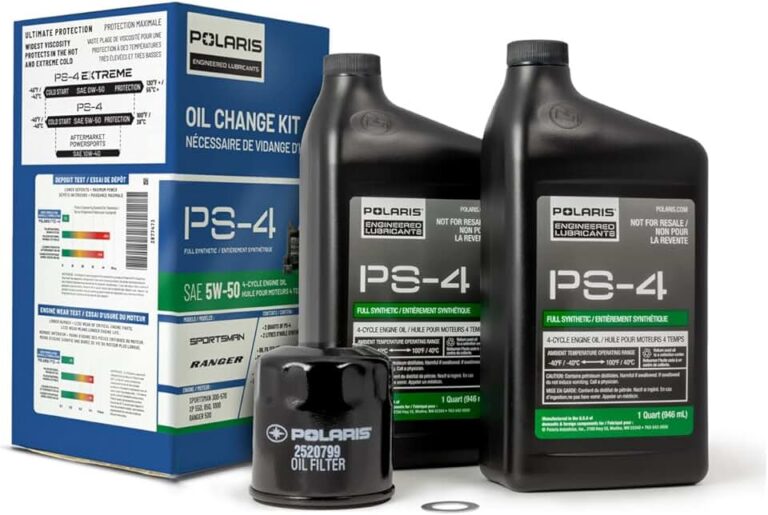 Polaris PS4 Oil Change Kit