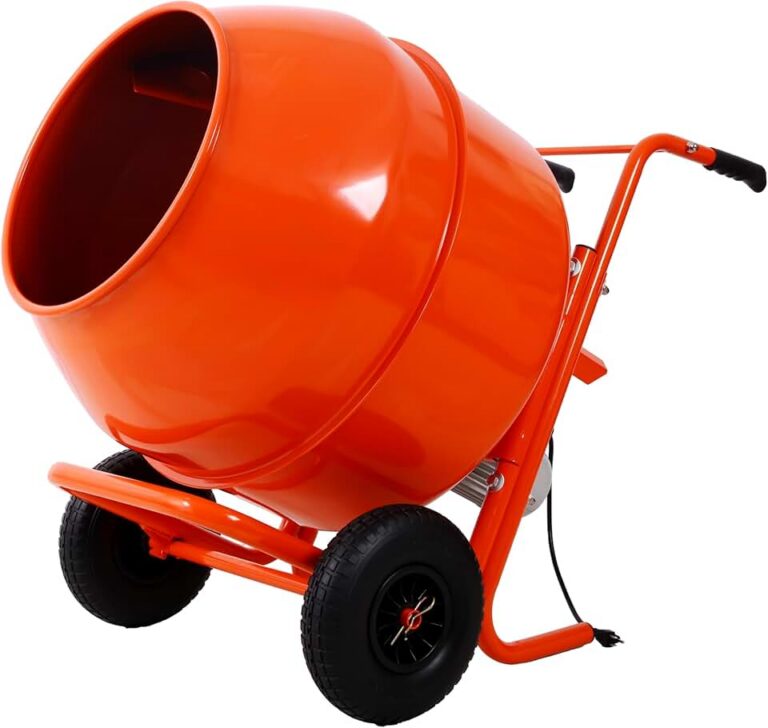 Portable Power for Your Projects: An In-Depth Look at the 8 Cu. Ft. Electric Cement Mixer