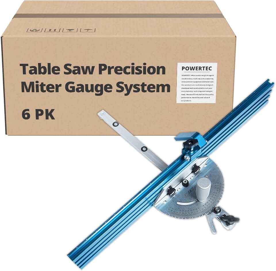 POWERTEC Miter Gauge System