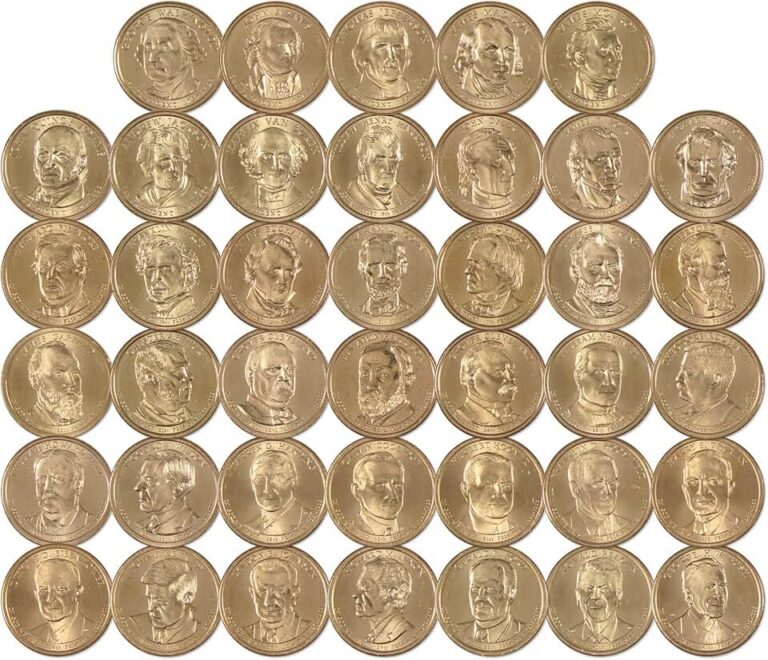Presidential Dollar Coin Set