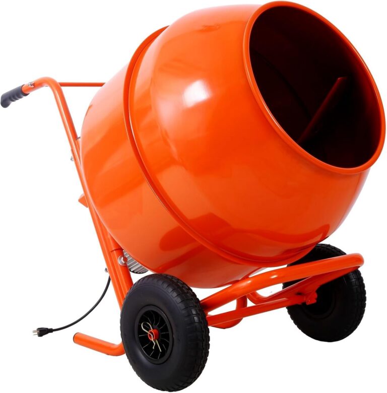 8 Cubic Foot Cement Mixer: Ultimate Excellent Choice