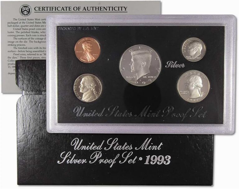 1993 Silver Proof Set