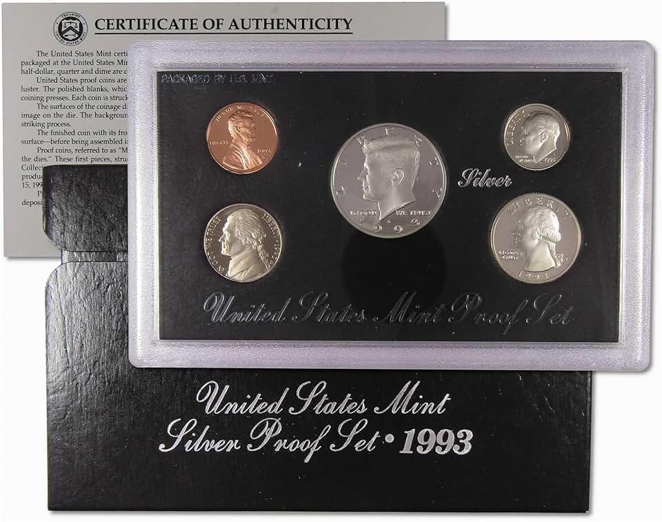 1993 Silver Proof Set