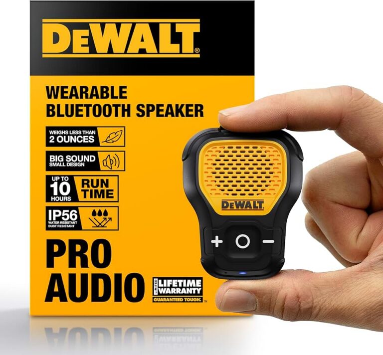 DEWALT Wearable Speaker
