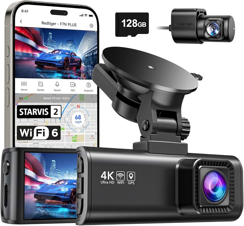 REDTIGER 4K Dash Cam