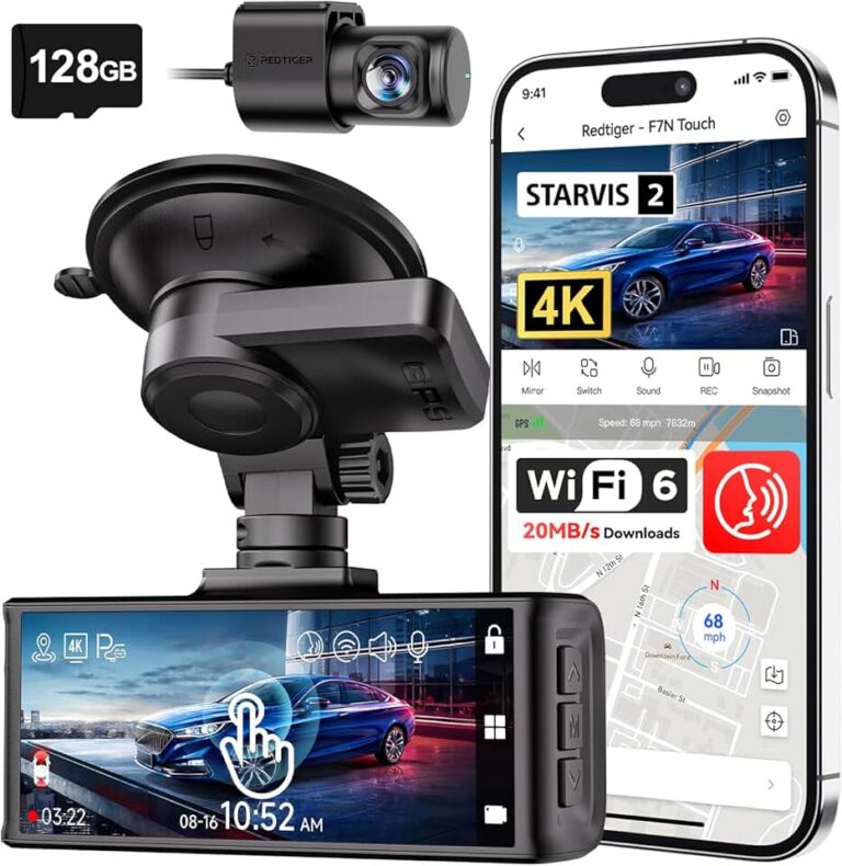 REDTIGER F7N Touch Dash Cam