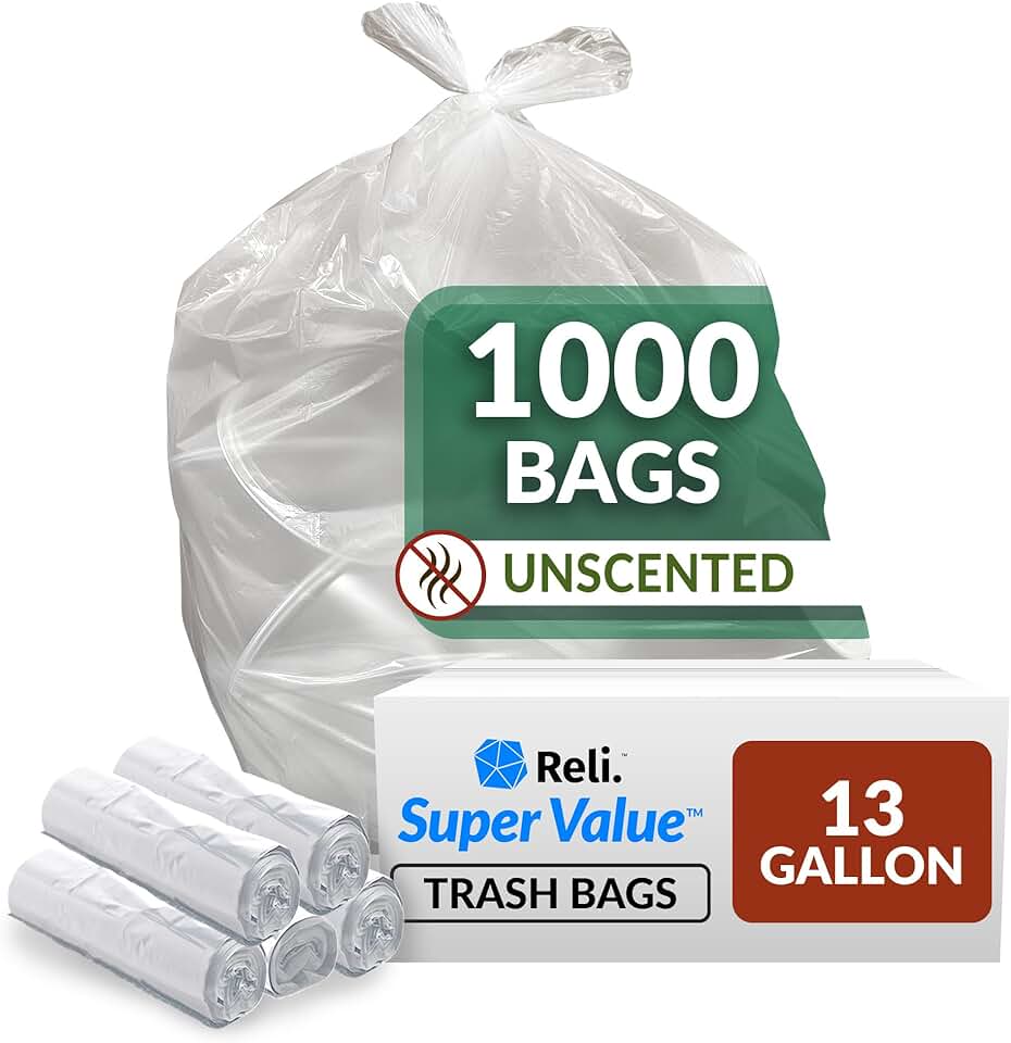 Reli 13 Gallon Trash Bags