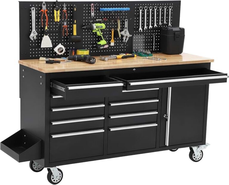 Review: The 61-Inch Heavy Duty Rolling Tool Chest â Your Ultimate Mobile Workstation for Garage & Shop?