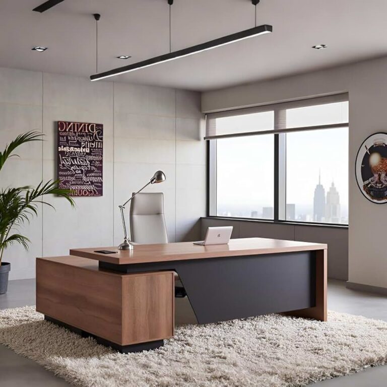 Revolutionize Your Home Office: In-Depth Review of the Ret retractable L-Shaped Executive Desk