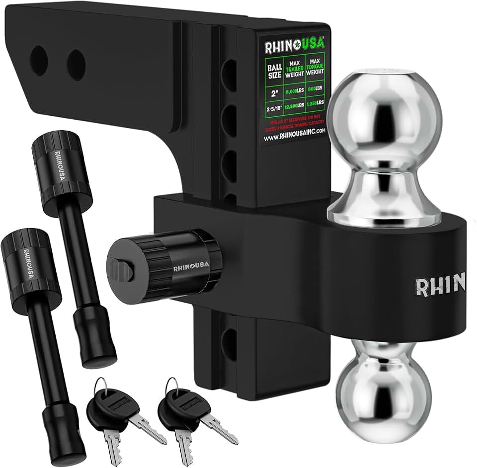Rhino USA Adjustable Hitch