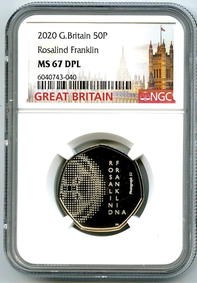 Rosalind Franklin 50p