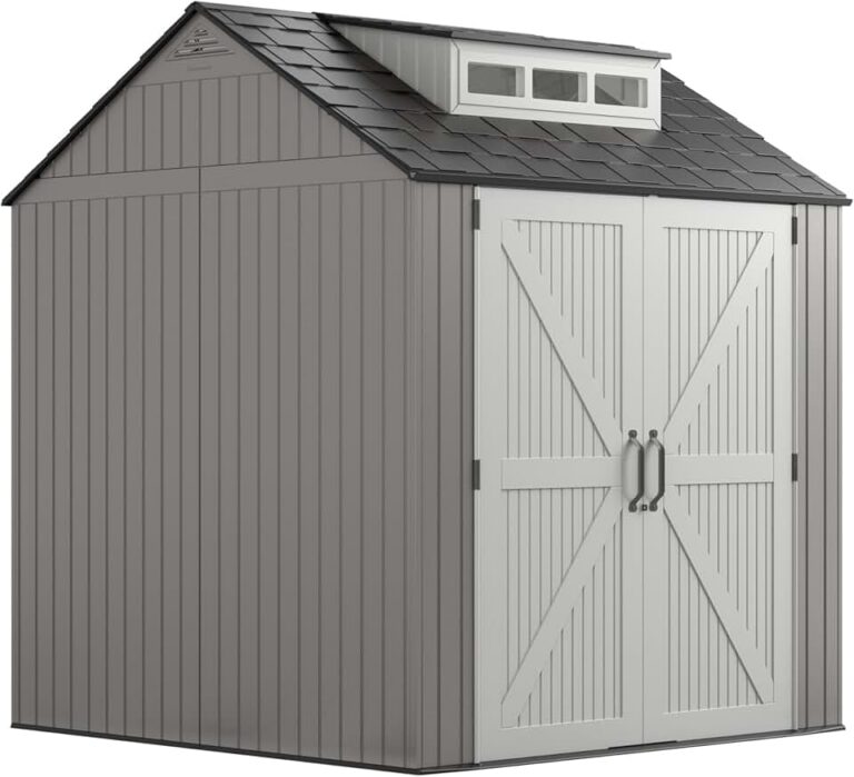Rubbermaid 7×7 Resin Outdoor Storage Shed Review: Your Backyard’s New Best Friend?
