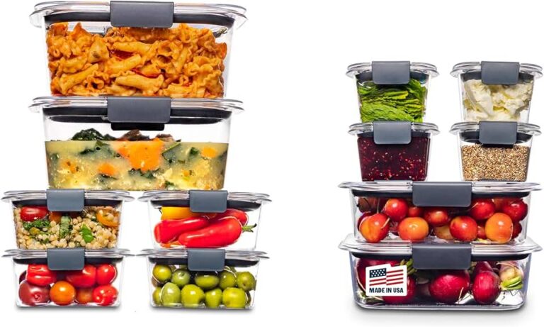 Rubbermaid Brilliance Containers