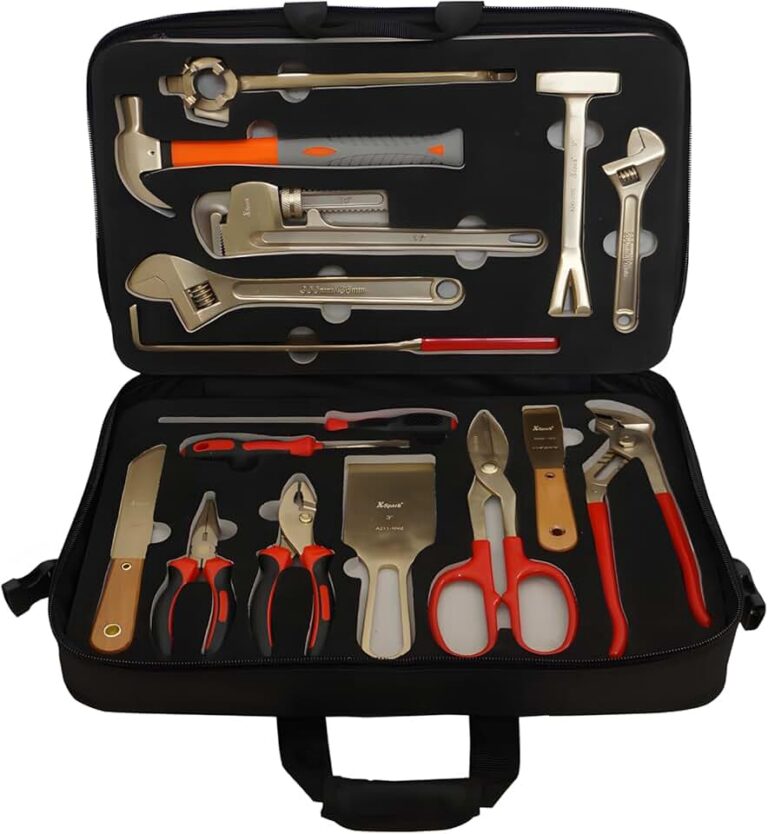 Safety First! An In-Depth Review of the 16-Piece Non-Sparking Tool Set for Explosive Environments