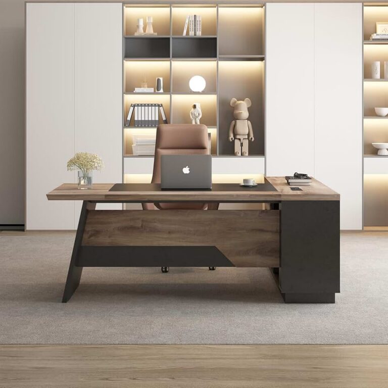 SAINTCY L-Shaped Executive Desk Review: Your Next Power Workstation for Home Office?