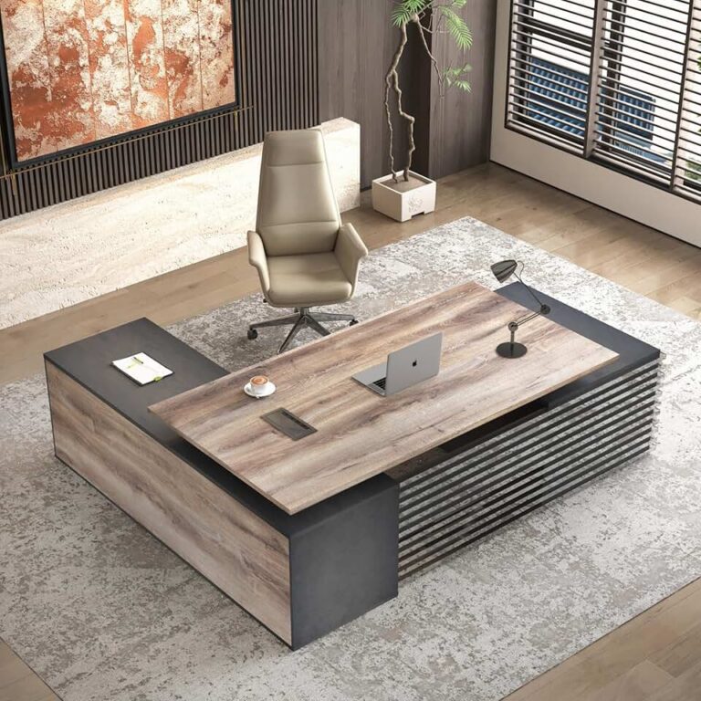 SAINTCY L-Shaped Executive Standing Desk Review: Your Ultimate Home Office Upgrade?