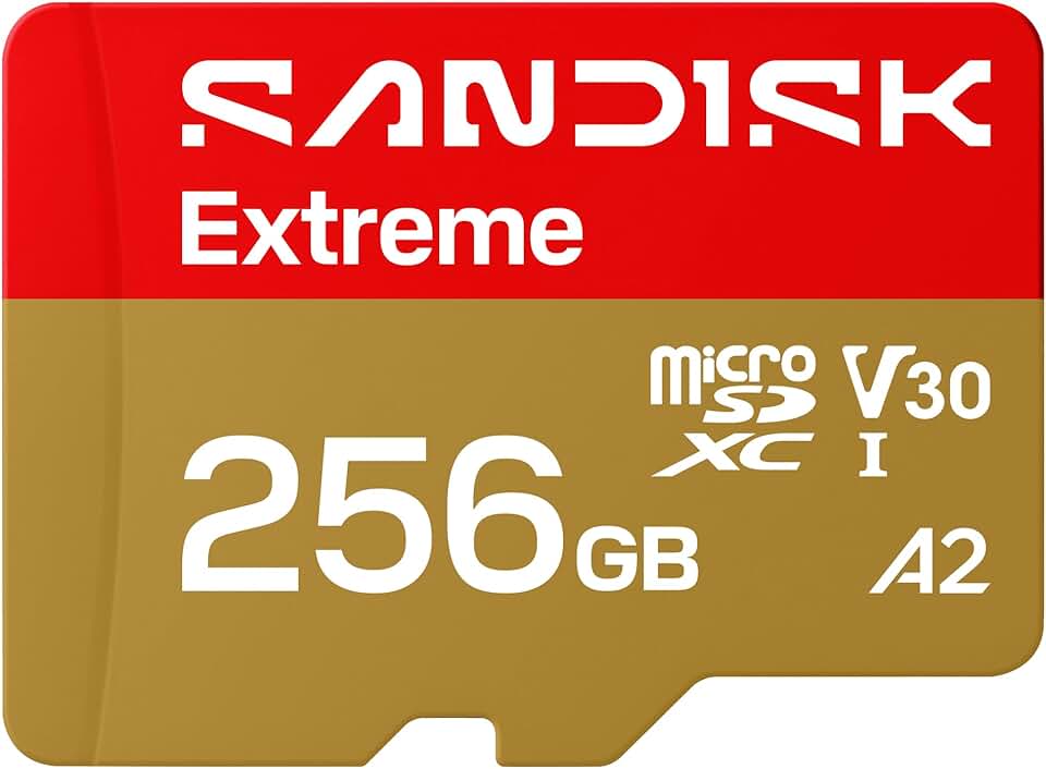 SANDISK 256GB Extreme microSD