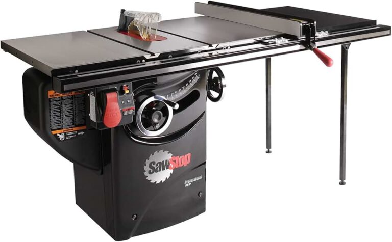 SAWSTOP 10-Inch Professional Cabinet Saw (PCS175-TGP236) Review: The Ultimate Blend of Safety & Precision?