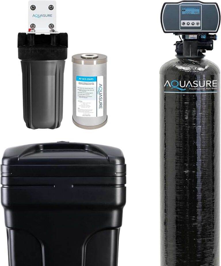 Say Goodbye to Hard Water! Aquasure Harmony 50,000 Grain Whole House Water Softener Review