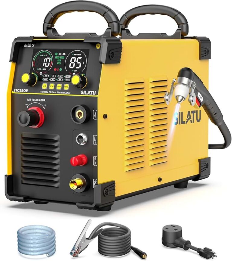 SILATU STC850P 85Amp Plasma Cutter Review: Dual Voltage Pilot Arc Power for DIY & Pros