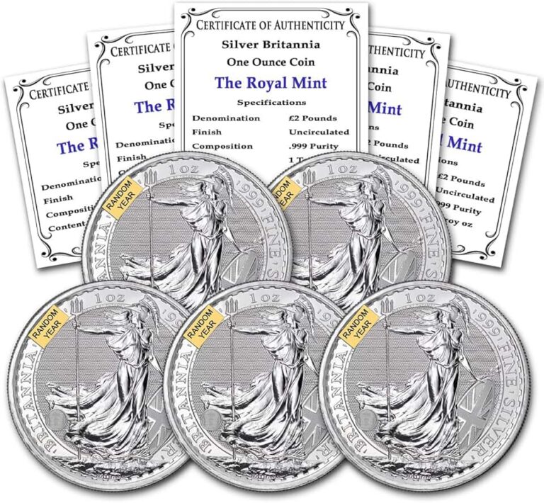 Silver Britannia Coins