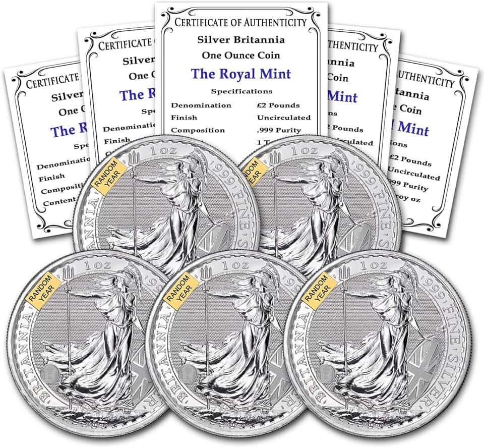 Silver Britannia Coins