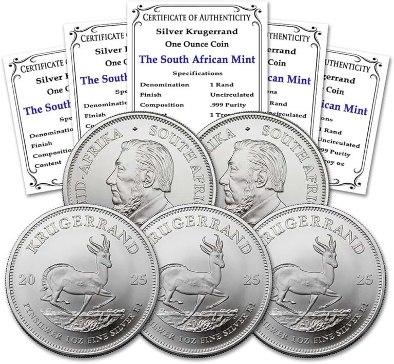 Silver Krugerrand Coins