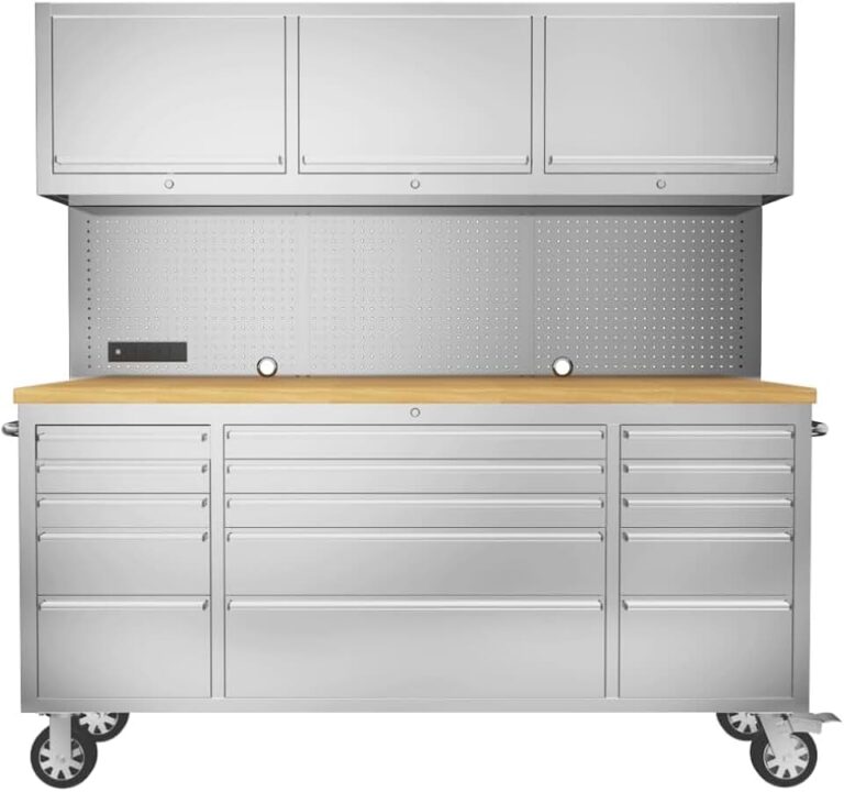 SINDA 72-inch Rolling Tool Cabinet Review: The Ultimate Mobile Workbench for Your Workshop?