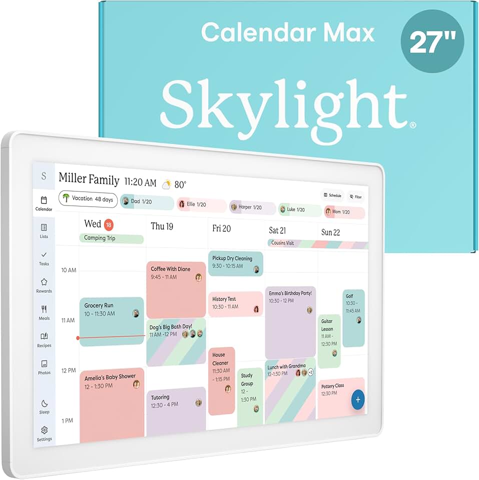 Skylight Calendar Max