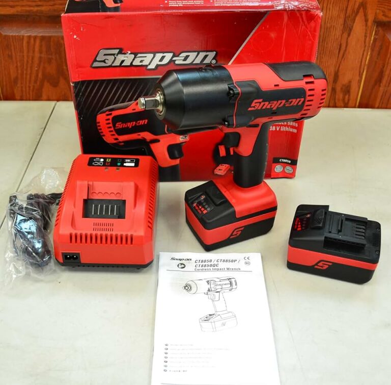 Snap-on CT8850 1/2″ Dr. 18V Cordless Impact Wrench Review: The Professional’s Powerhouse?