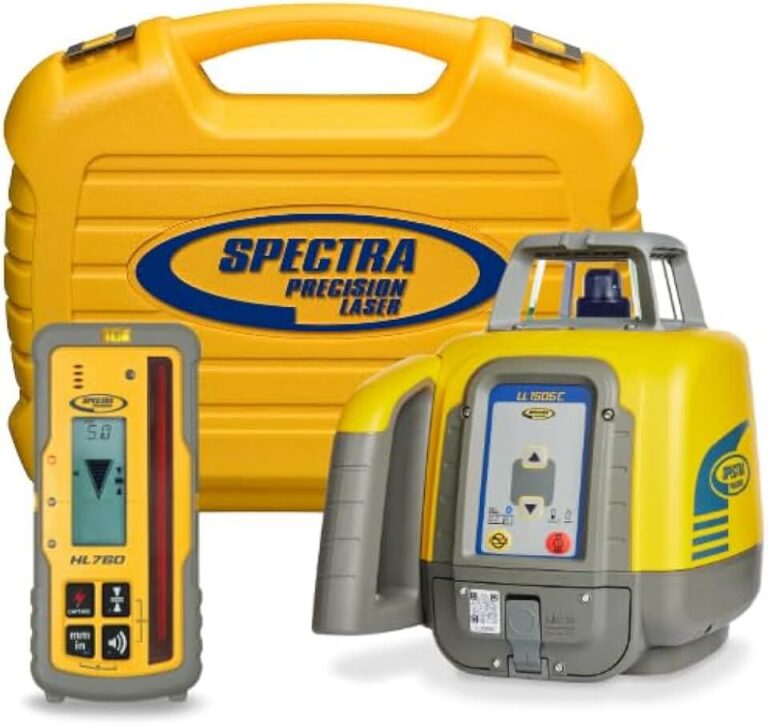 Spectra Precision LL1505C Rotary Laser Kit Review: Precision Leveling for the Toughest Job Sites