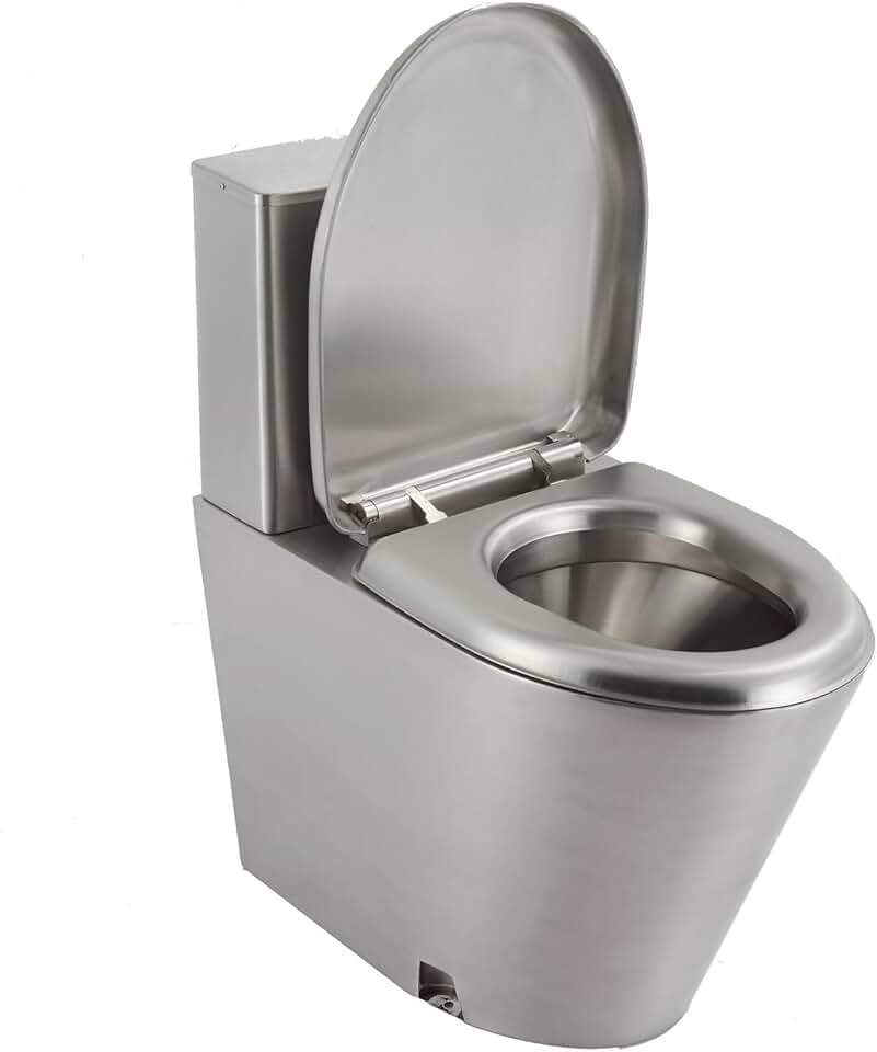 Stainless Steel Commercial Toilet