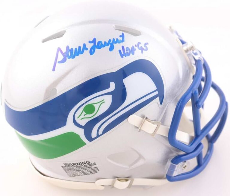 Steve Largent Mini Helmet