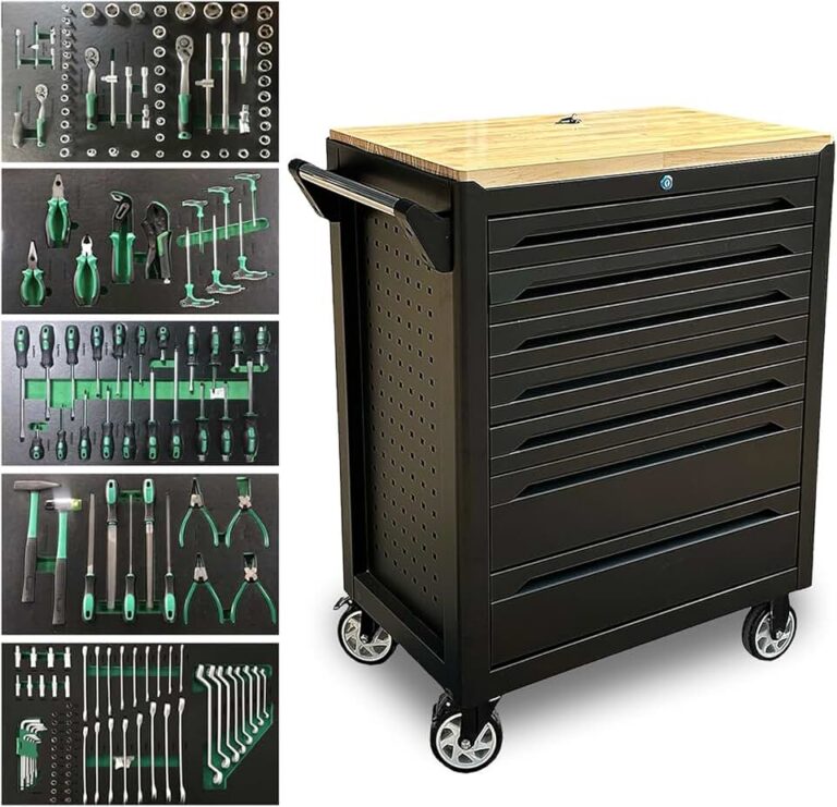 StrideoooTrek 7-Drawer Tool Chest with 175 Tools Review: Your All-In-One Mobile Workshop Solution?