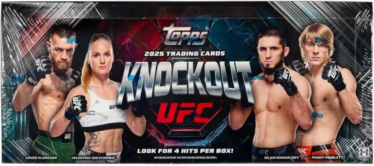 2025 Topps Knockout UFC box