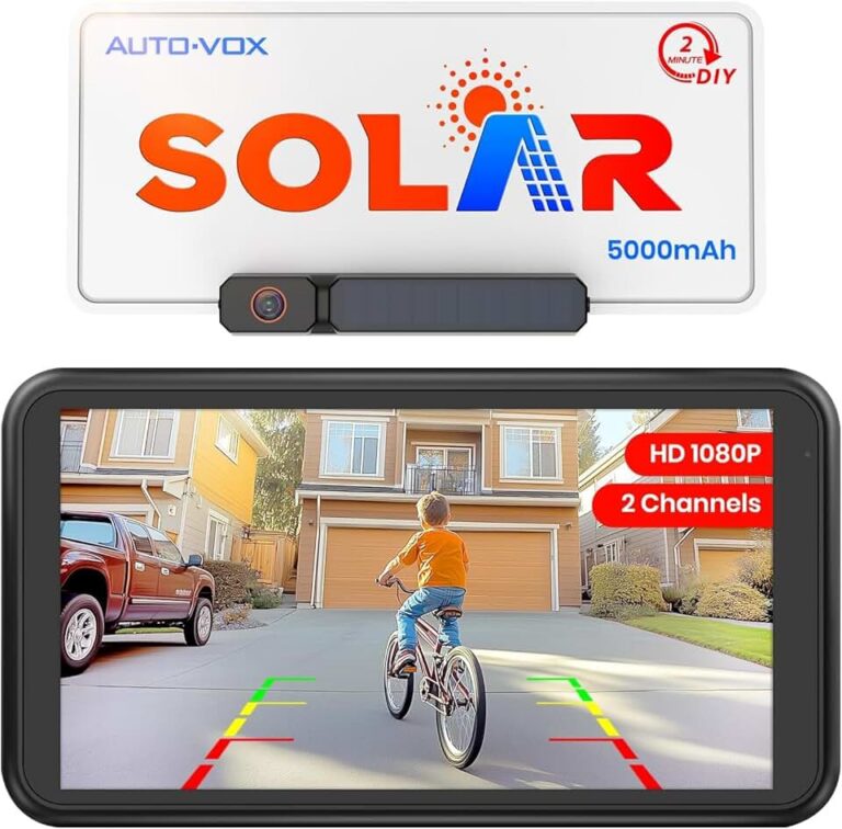 AUTO-VOX Solar Backup Camera