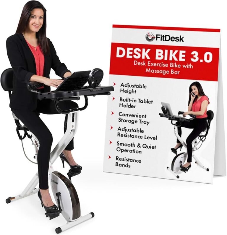FitDesk Exercise Bike Desk