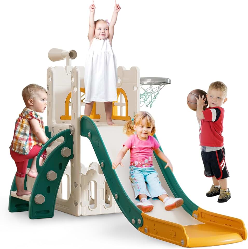 Toddler Slide with Climber