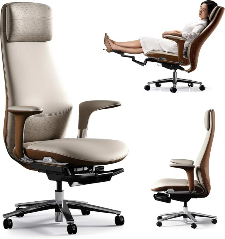 TOMU Executive Office Chair Review: Is This Luxury Leather Chair Worth the Investment?