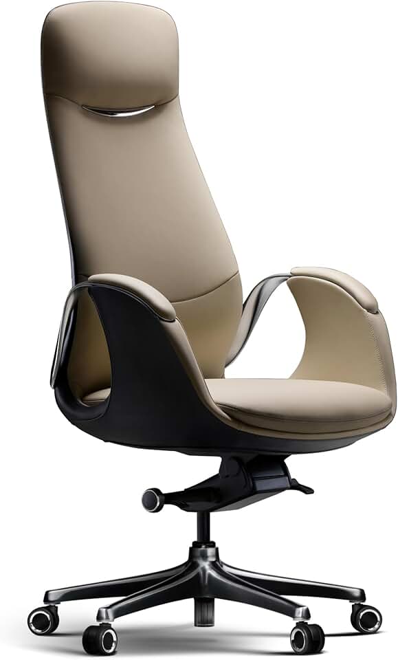 TOMU Leather Office Chair: Ultimate Comfort â Worth It