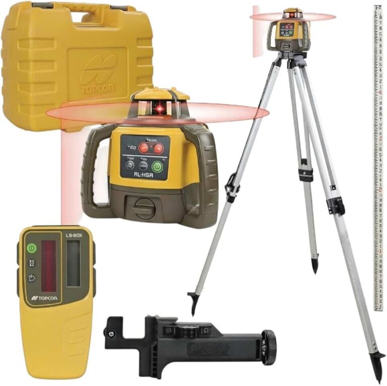 Topcon RL-H5A Laser Level Kit Review: Precision & Power for Serious Construction Projects