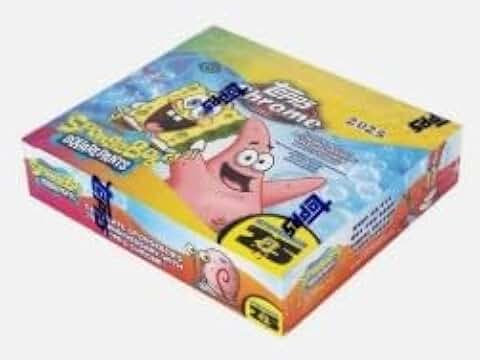 Topps SpongeBob Chrome Box