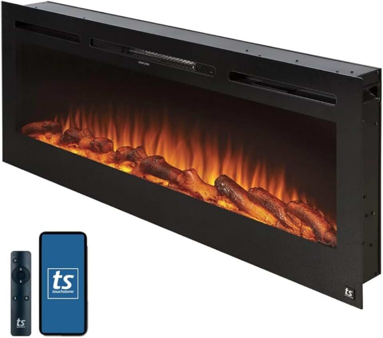 Touchstone Sideline 50″ Smart Electric Fireplace Review: A Cozy, Modern Home Upgrade