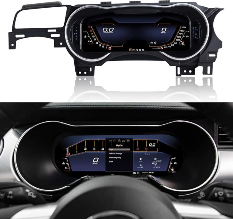 Transform Your Ride: In-Depth Review of the 12.3-inch Digital Instrument Cluster for Ford Mustang (2018-2023)