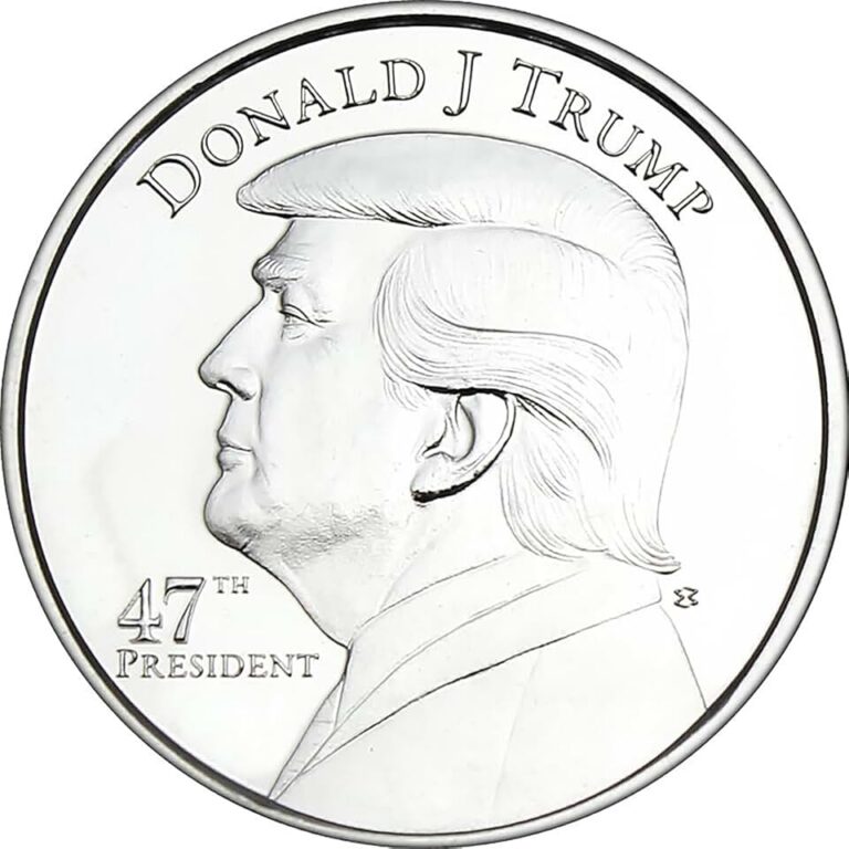 Trump 47th Silver Coin