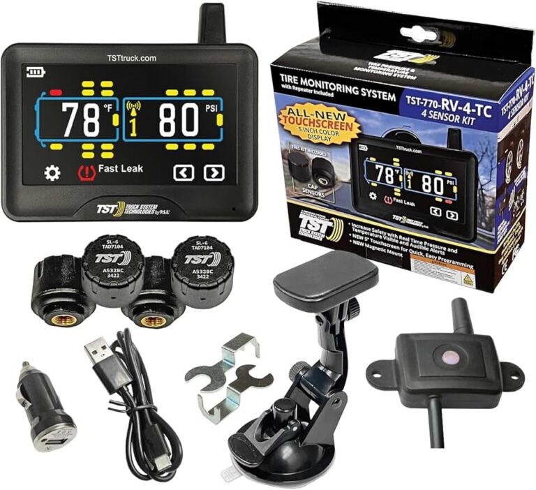 TST 770 Series TPMS Review: Your RV’s Best Friend for Tire Safety on the Road!