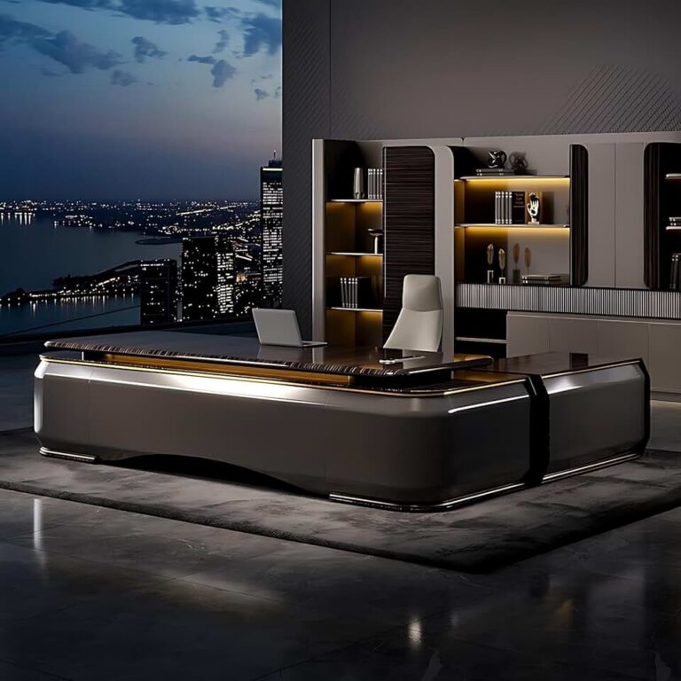 Ultimate Executive Desk Review: Is This 110.2″ Smart Standing Desk Worth the Investment?